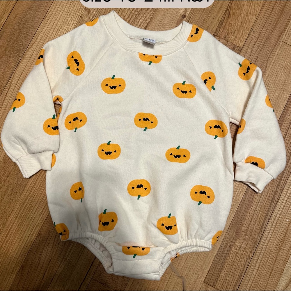 Oldnavy Pumpkin Print bubble